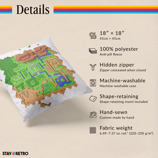 Zelda - Light/Dark World | Pillow