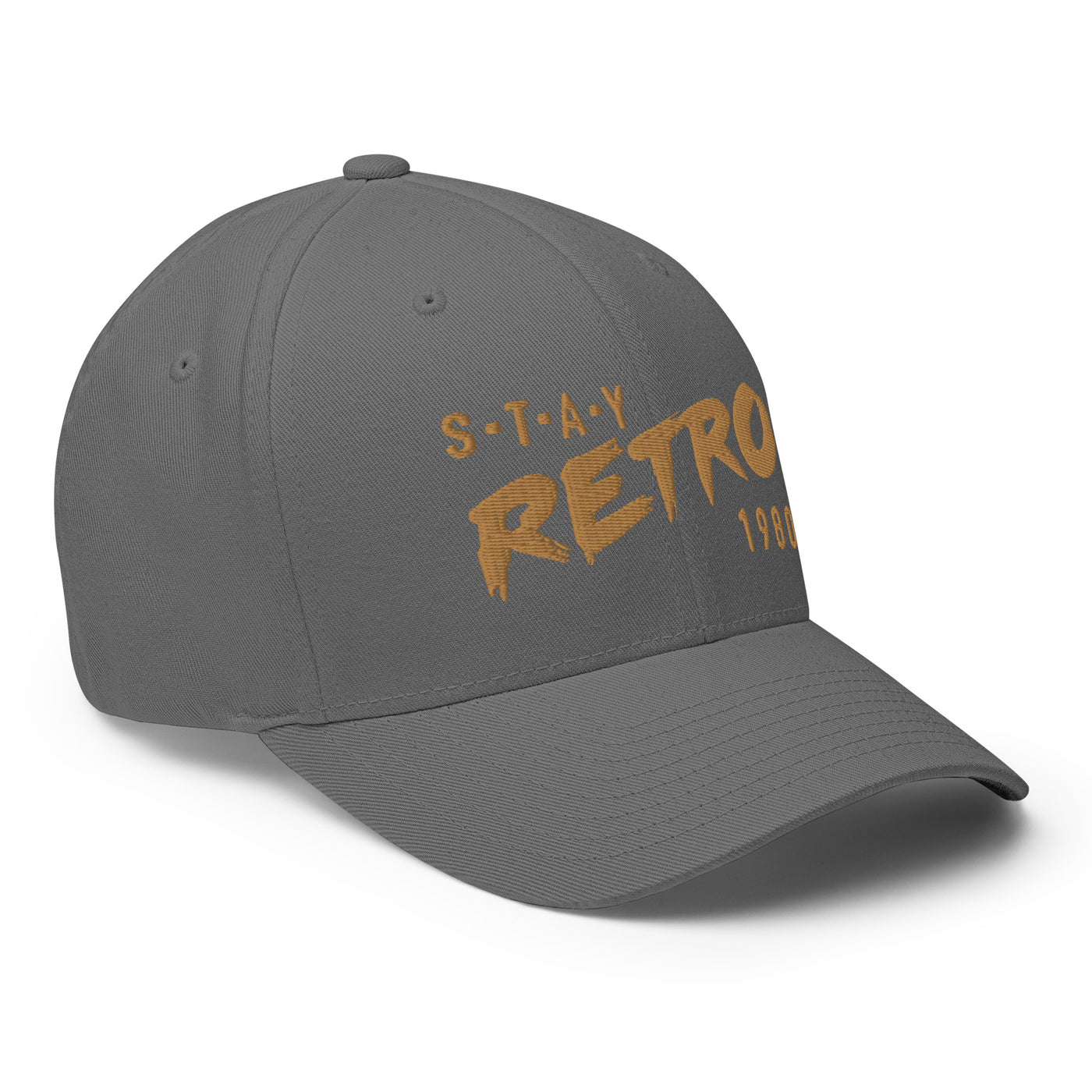 Stay Retro (Grey/Gold) | Flexfit